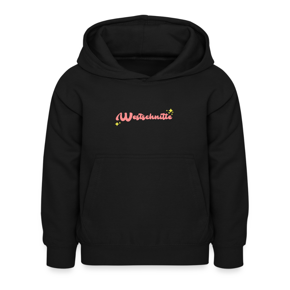 Westschnitte - Kinder Hoodie - Schwarz
