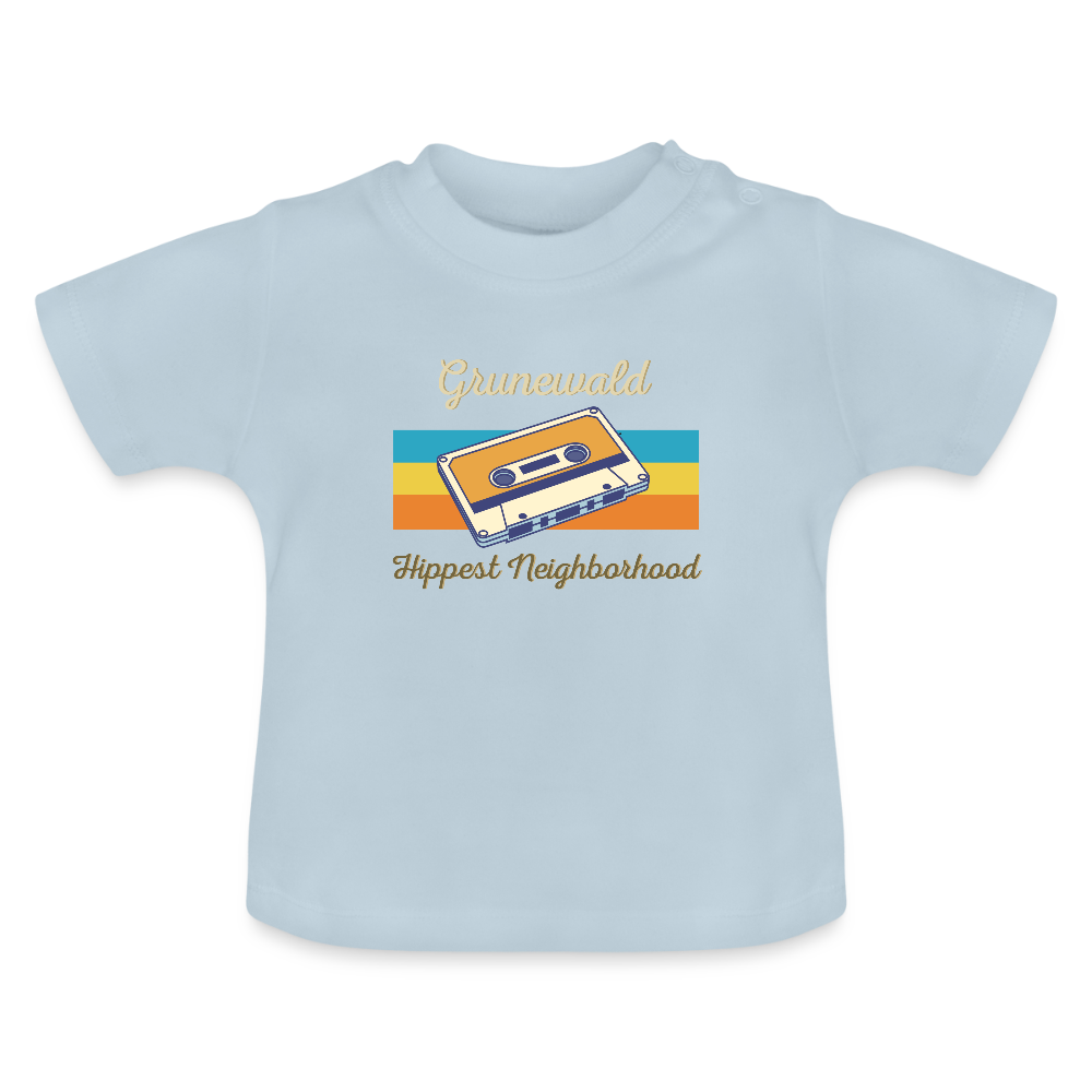 Grunewald Hippest Neighborhood - Baby T-Shirt - Hellblau