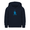 Berlin Stars - Blau - Kinder Hoodie - Navy