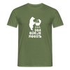 Bürjameesta - Männer Premium T-Shirt - Militärgrün