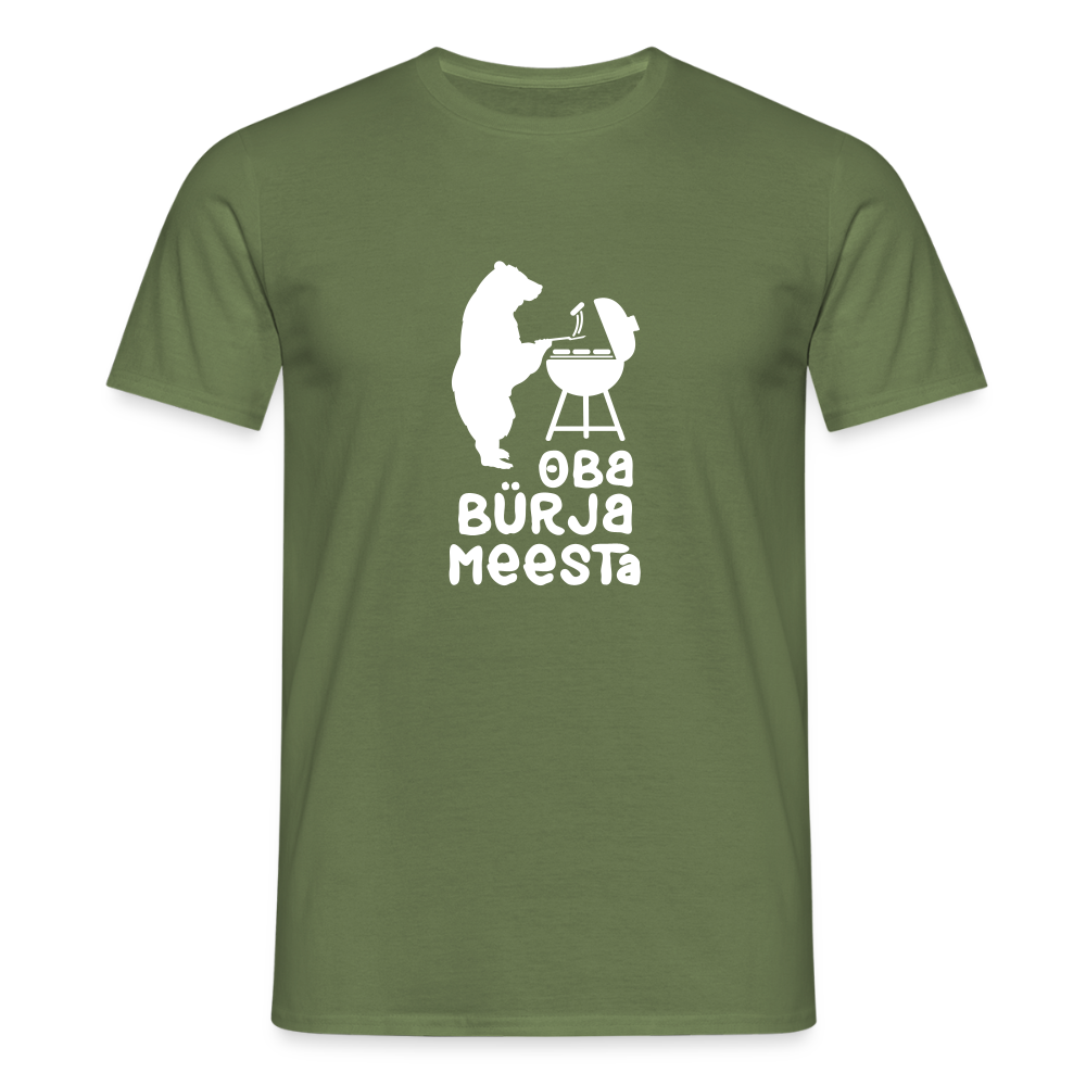 Bürjameesta - Männer Premium T-Shirt - Militärgrün
