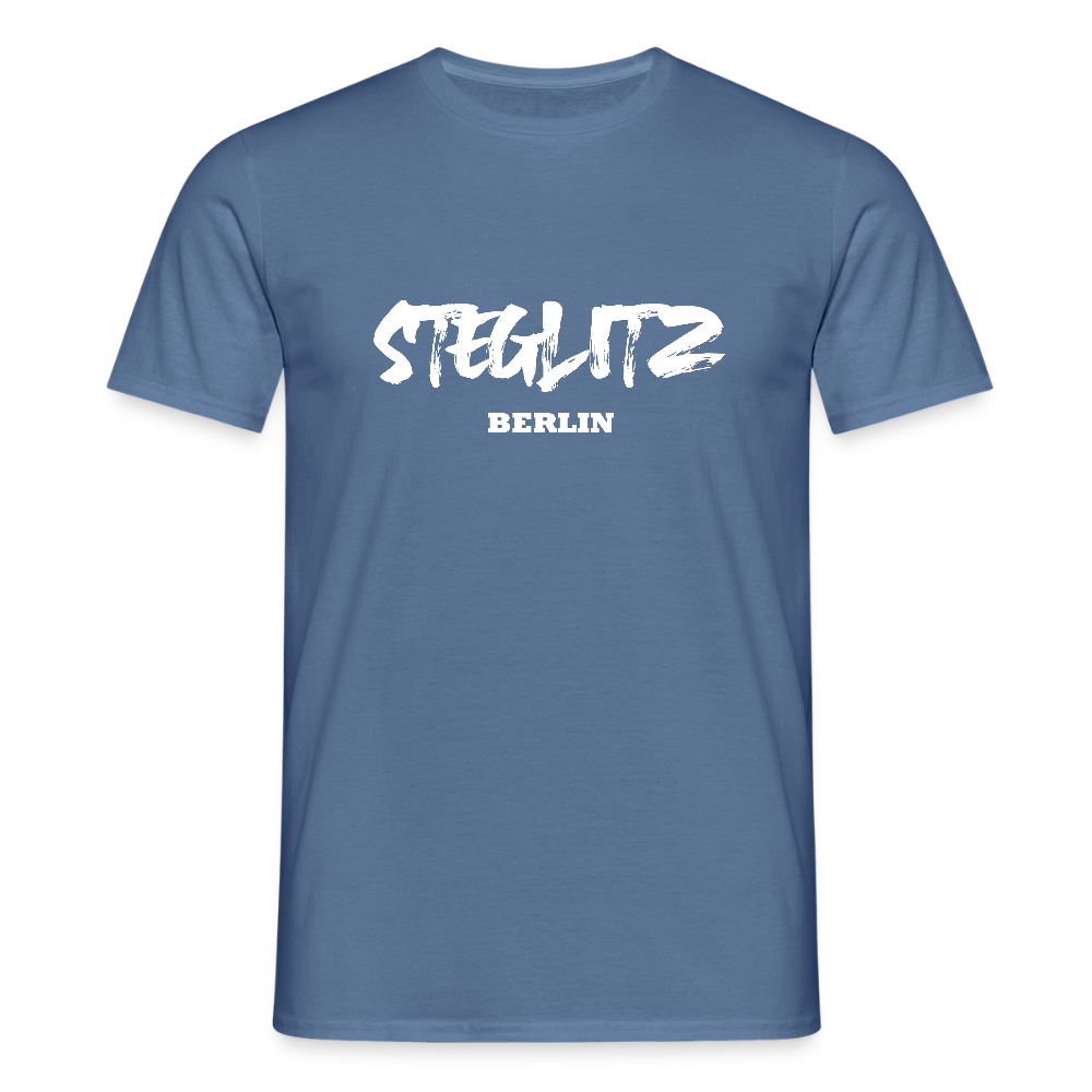 Steglitz - Männer Premium T-Shirt - Taubenblau