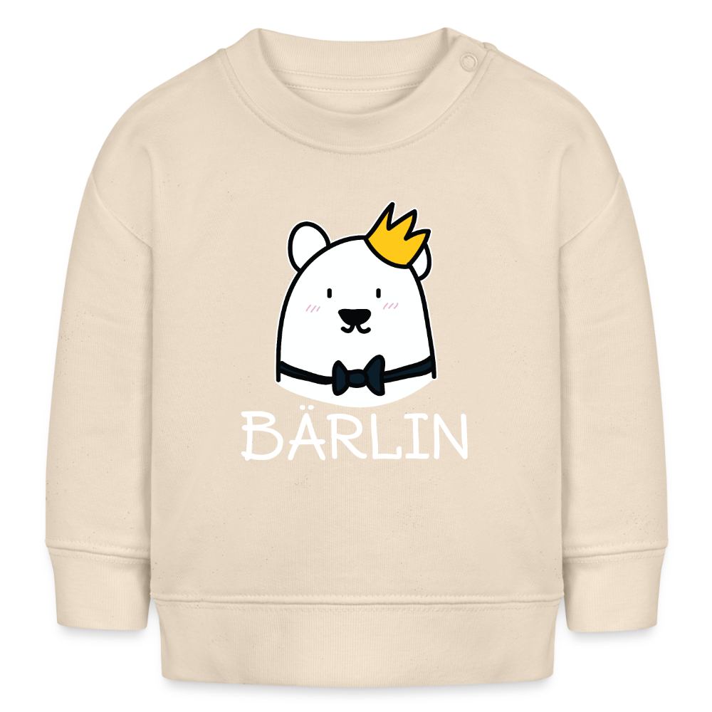 Bärlin - Baby Bio Pullover - Weißgrau