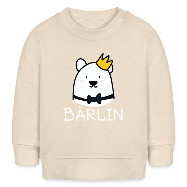 Bärlin - Baby Bio Pullover - Weißgrau