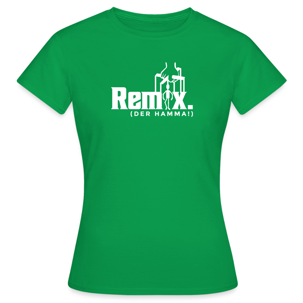 Remix. - Frauen Premium T-Shirt - Kelly Green