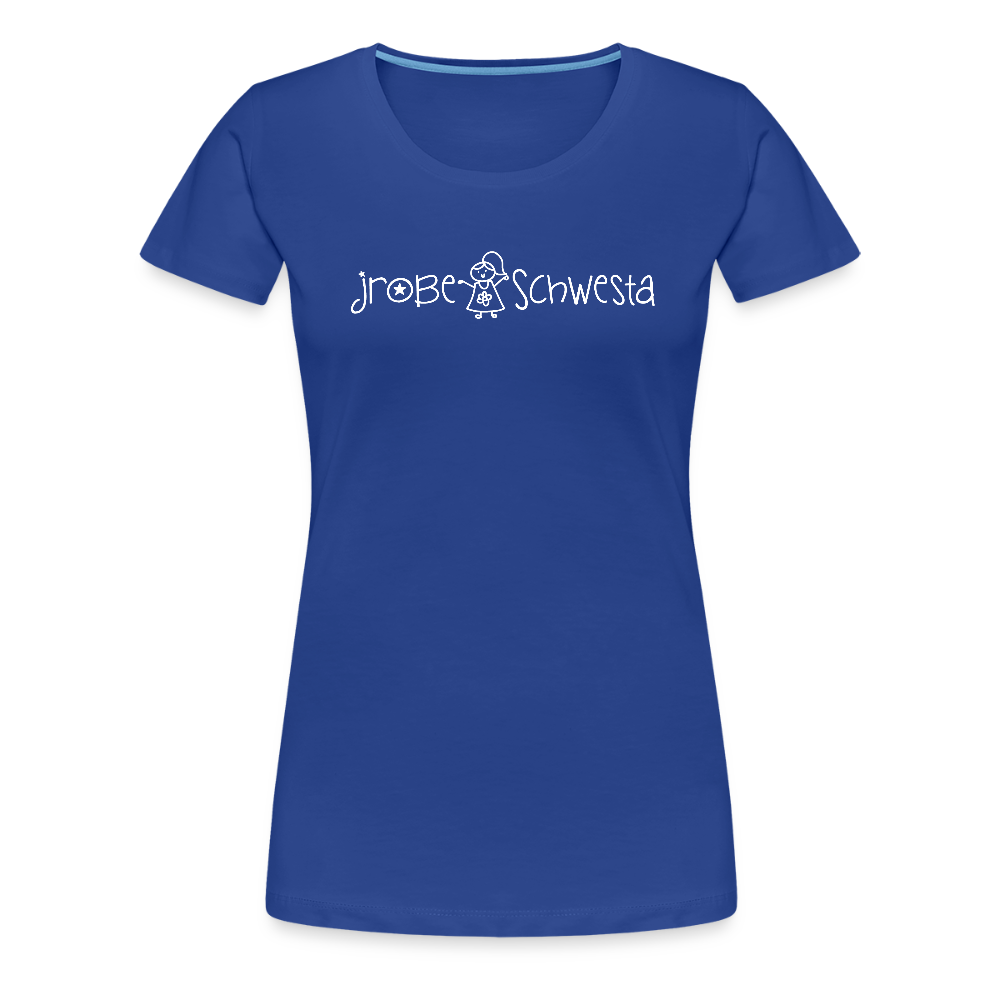 Meene Schwesta - Frauen Premium T-Shirt - Königsblau