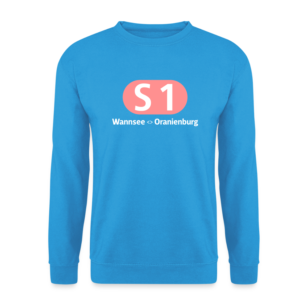 S1 - Unisex Pullover - Meeresblau