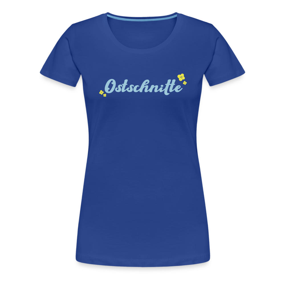Ostschnitte - Frauen Premium T-Shirt - Königsblau