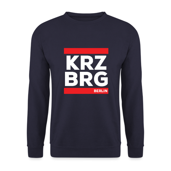 KRZBRG - Unisex Pullover - Navy