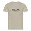 52 m Viktoria Park - Männer Premium T-Shirt - Sandbeige