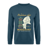 Malediven oder Marzahn - Unisex Pullover - Indigoblau