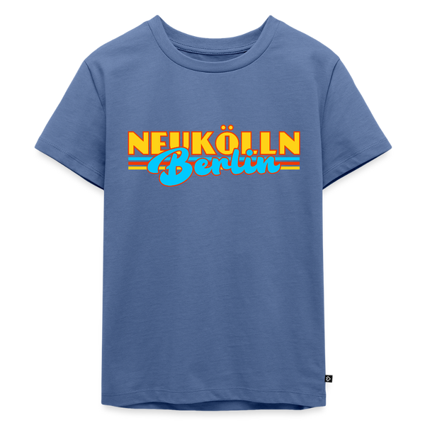 Neukölln Berlin Retro - Kinder Premium T-Shirt - Taubenblau