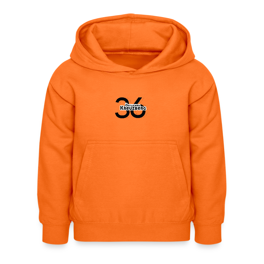 Östliches kreuzberg - Kinder Hoodie - Orange