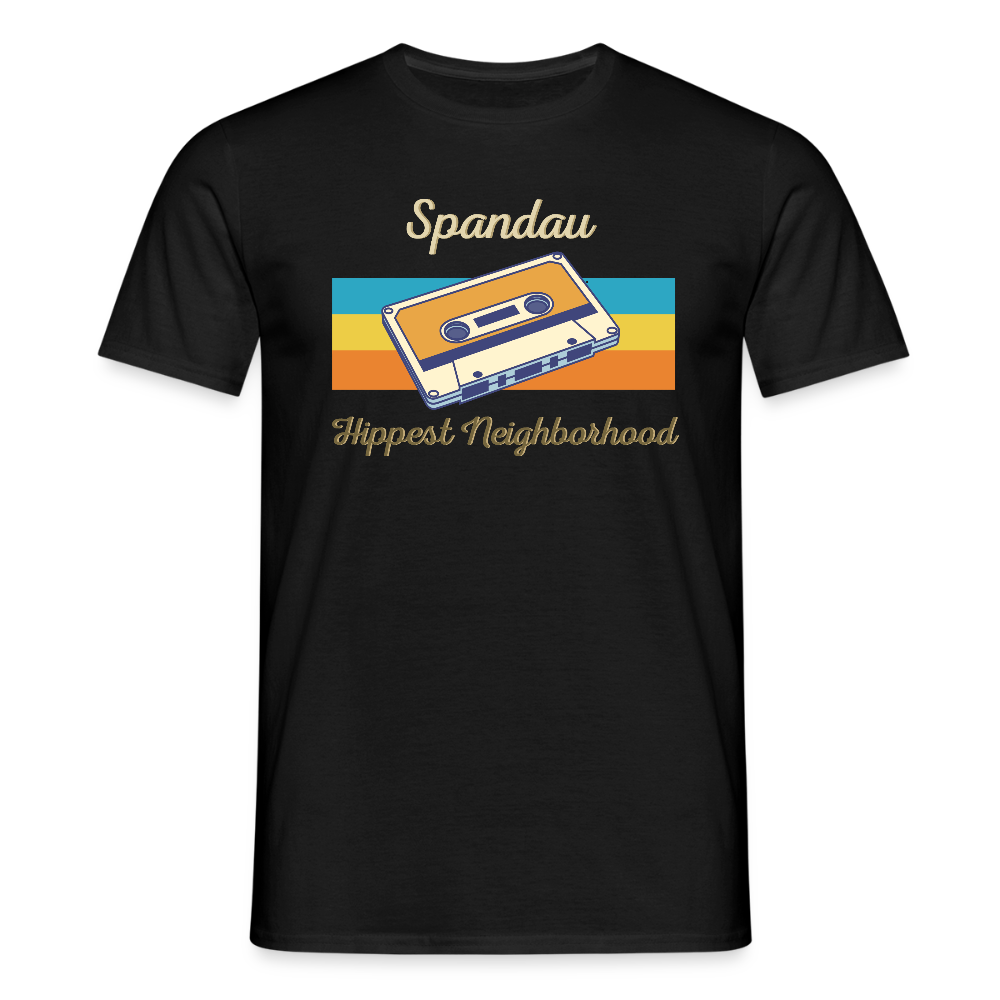 Spandau Hippest Neighborhood - Männer Premium T-Shirt - Schwarz