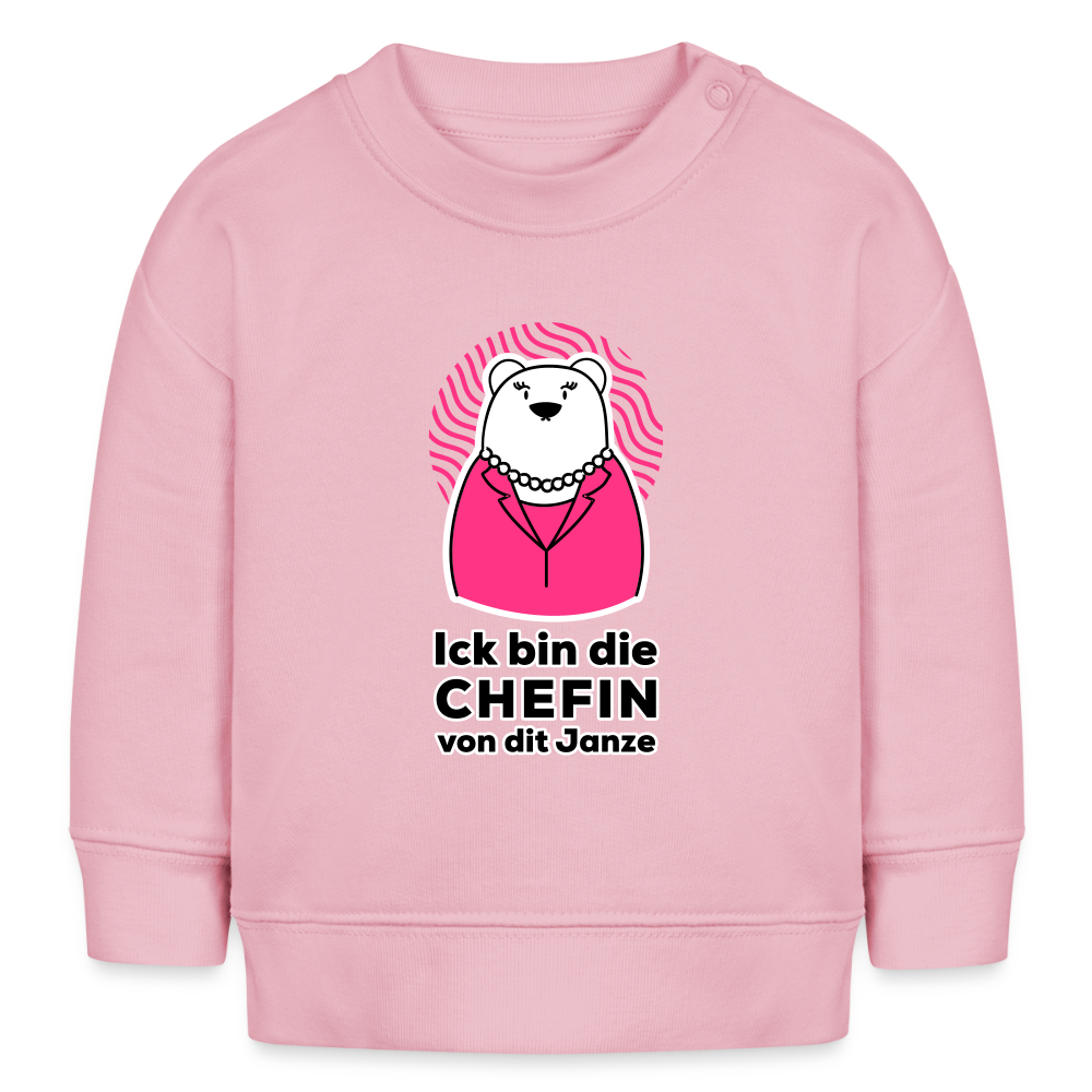 Chefin - Baby Bio Pullover - Hellrosa