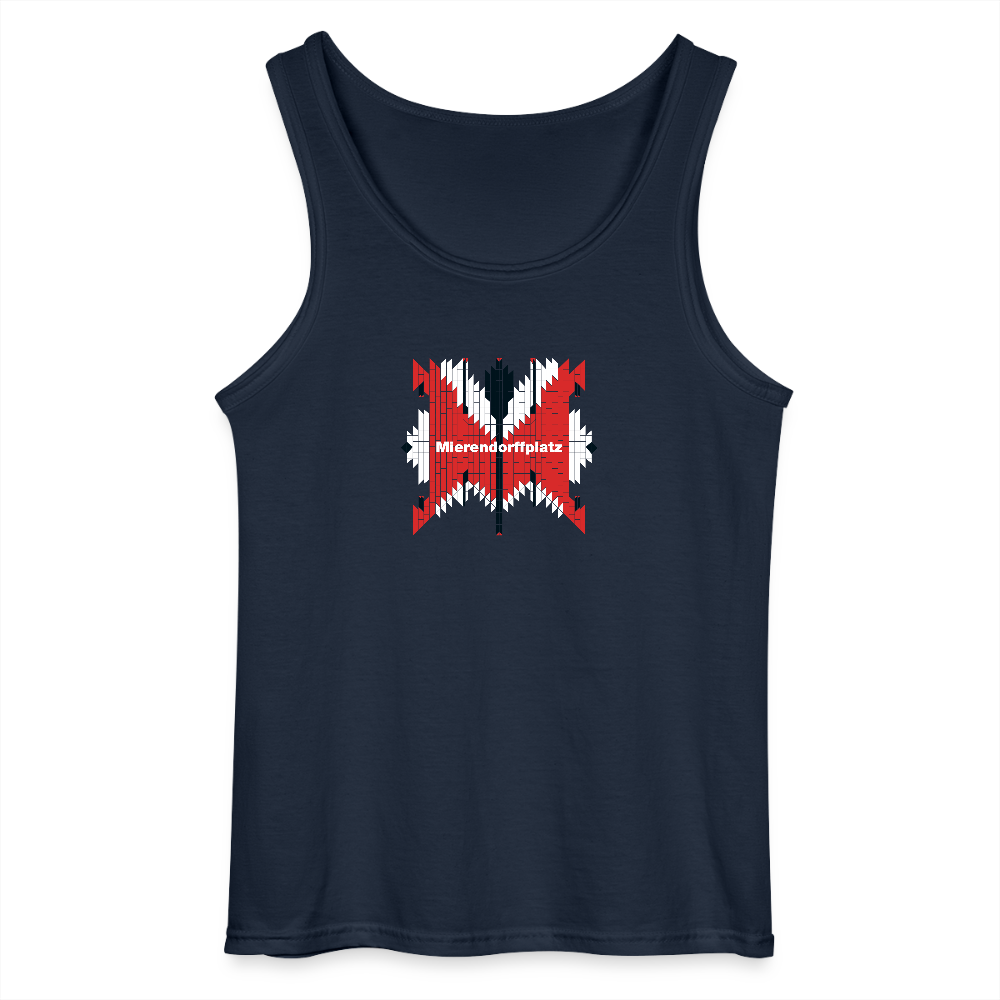 Mierendorffplatz - Männer Tank Top - Navy