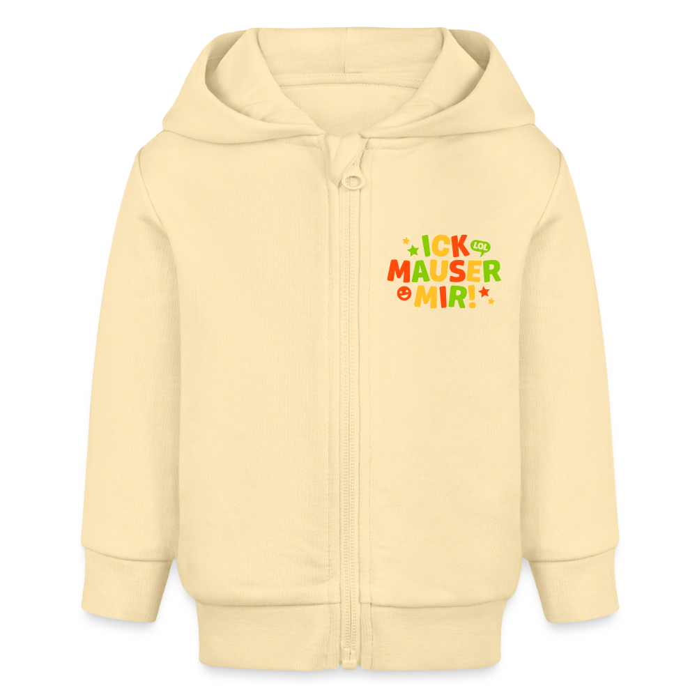 ick mauser - Baby Bio Zip Hoodie - Creme