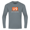 U9 - Männer Sport Langamshirt - Grau