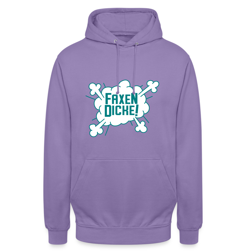Faxen Dicke! - Unisex Hoodie - Lavendel