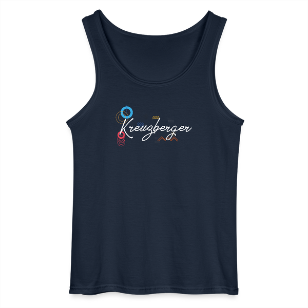 Kreuzberger - Männer Tank Top - Navy