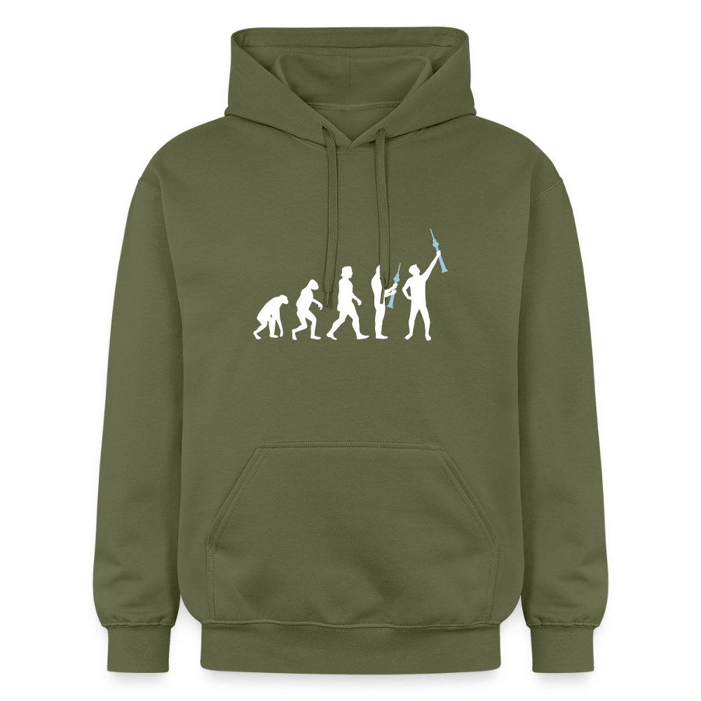 Evolution - Hoodie - Militärgrün