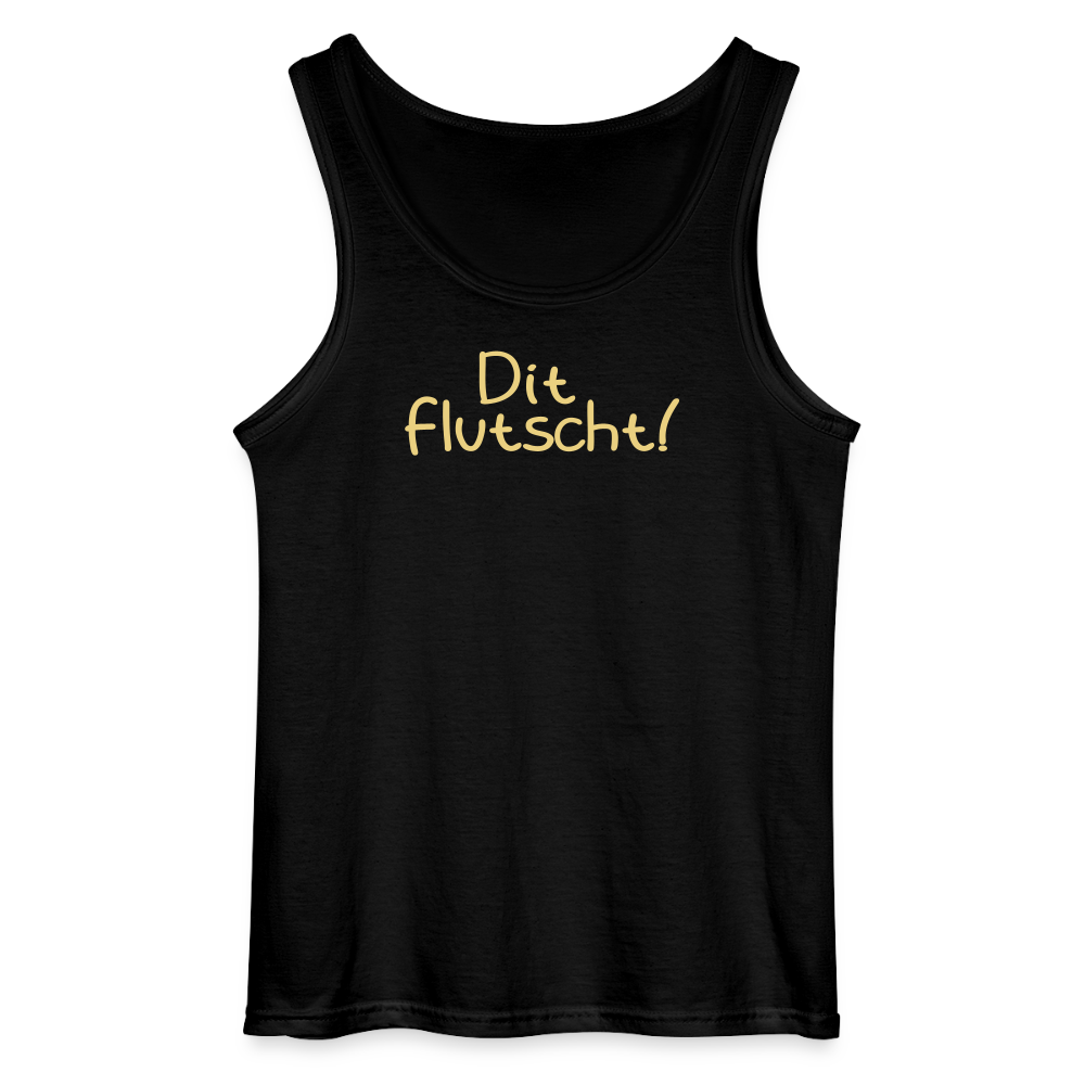 Dit flutscht! - Männer Tank Top - Schwarz