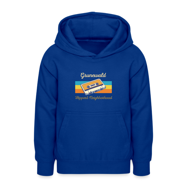 Grunewald Hippest Neighborhood - Teenager Hoodie - Royalblau
