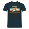 Spandau Hippest Neighborhood - Männer Premium T-Shirt - Navy