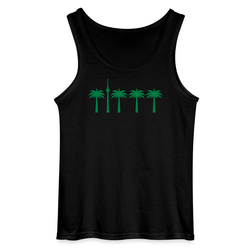 Berlin unter Palmen - Männer Tank Top - Schwarz