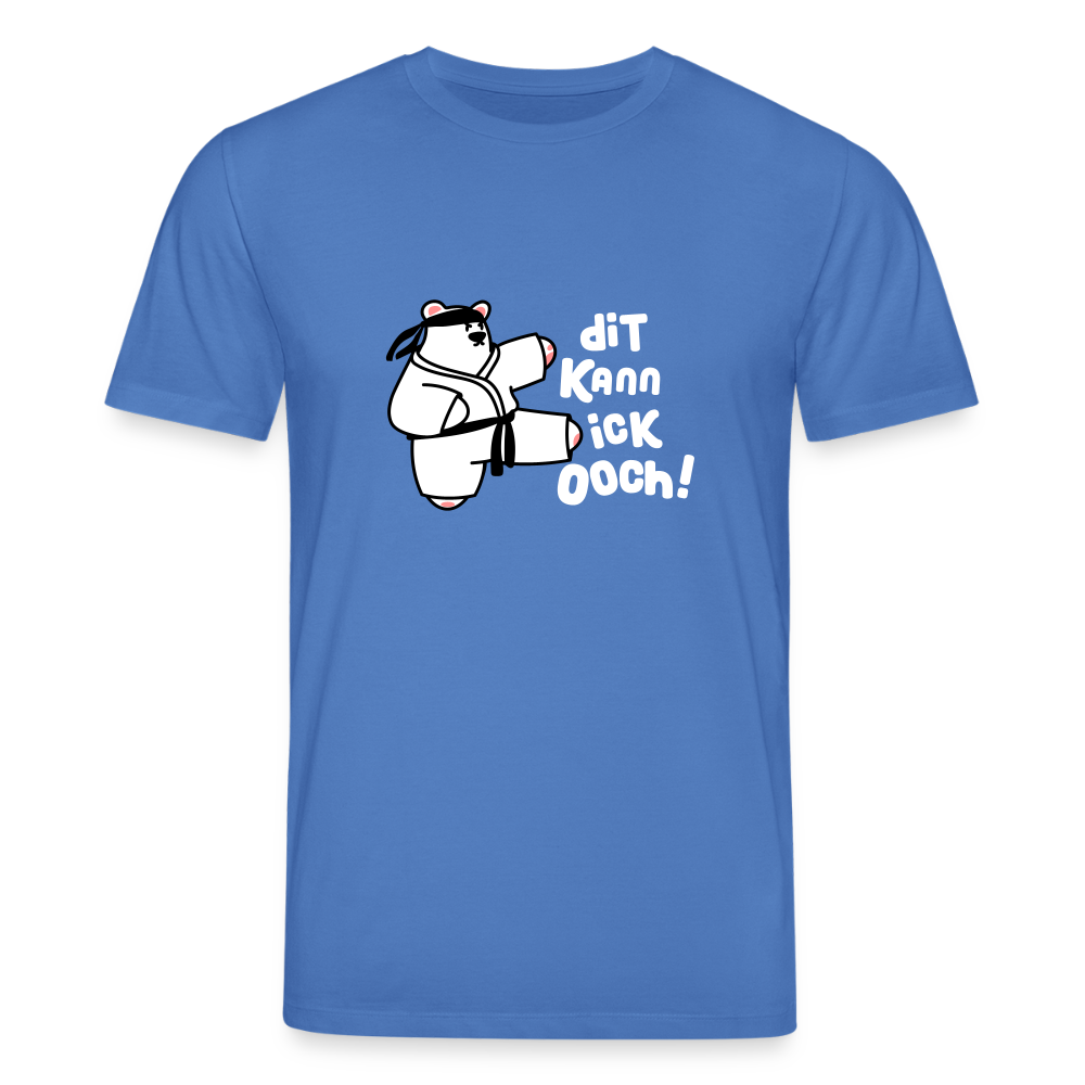 Dit kann ick ooch! - Unisex Bio T-Shirt - Achtsames Blau