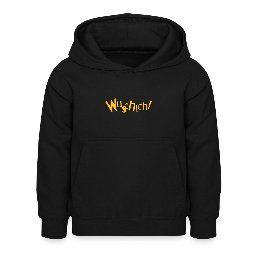 Wuschich! - Kinder Hoodie - Schwarz
