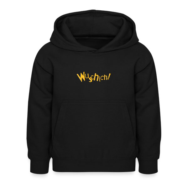 Wuschich! - Kinder Hoodie - Schwarz