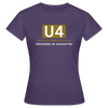 U4 - Frauen Premium T-Shirt - Dunkellila