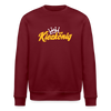 Kiezkönig - Unisex Bio Sweatshirt - Burgunderrot