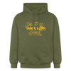 Jeh mah nich uffn Keks gelb - Hoodie - Militärgrün