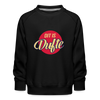 Dit Is Dufte - Kinder Premium Sweatshirt - Schwarz