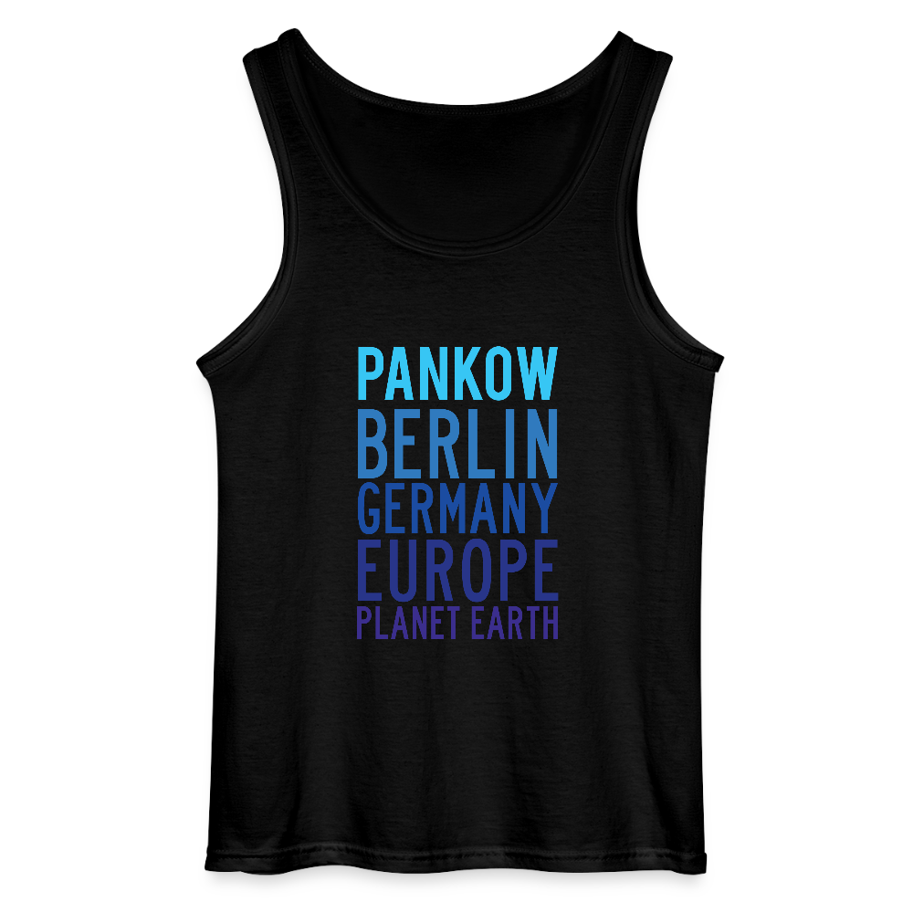 Pankow Planet Earth - Männer Tank Top - Schwarz