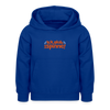 Ick glob, ick spinne! - Kinder Hoodie - Royalblau