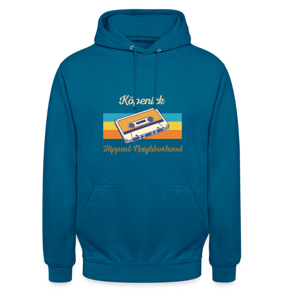 Köpenick Hippest Neighborhood - Unisex Hoodie - Tiefseeblau