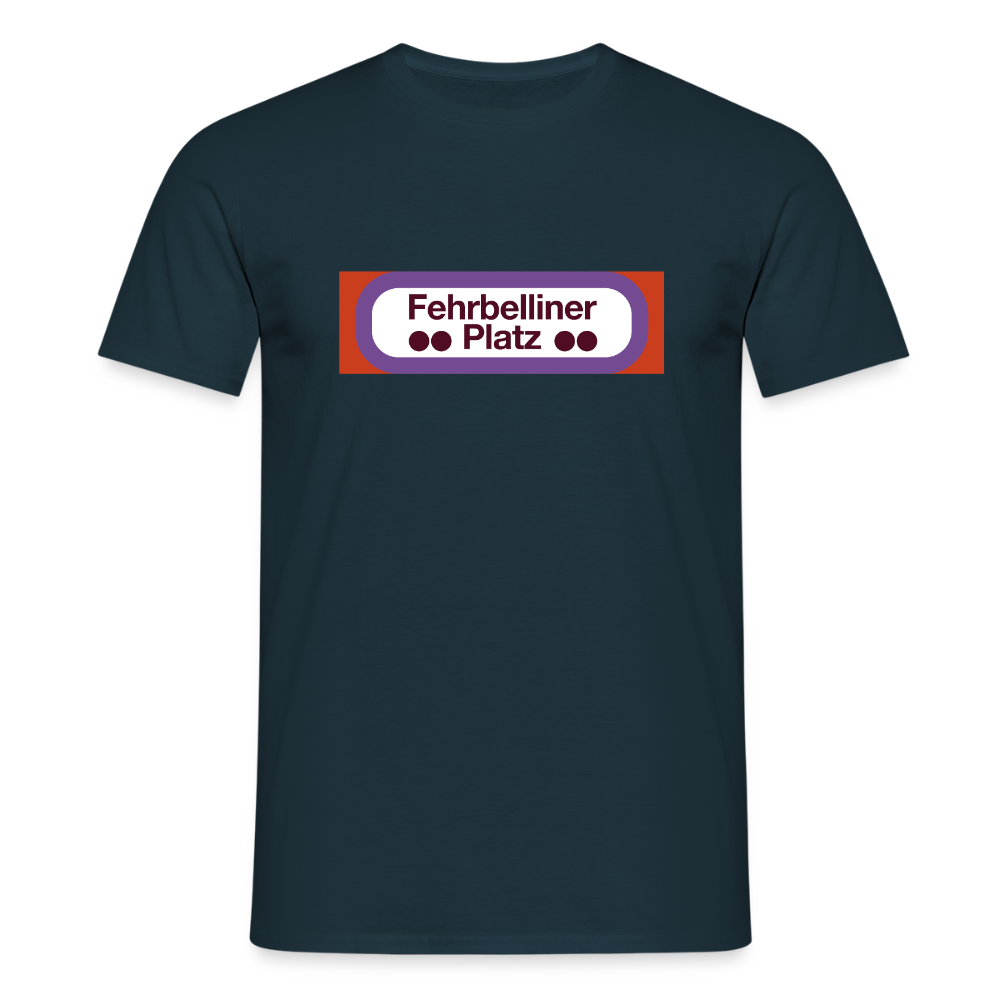 Fehrbelliner platz - Männer Premium T-Shirt - Navy