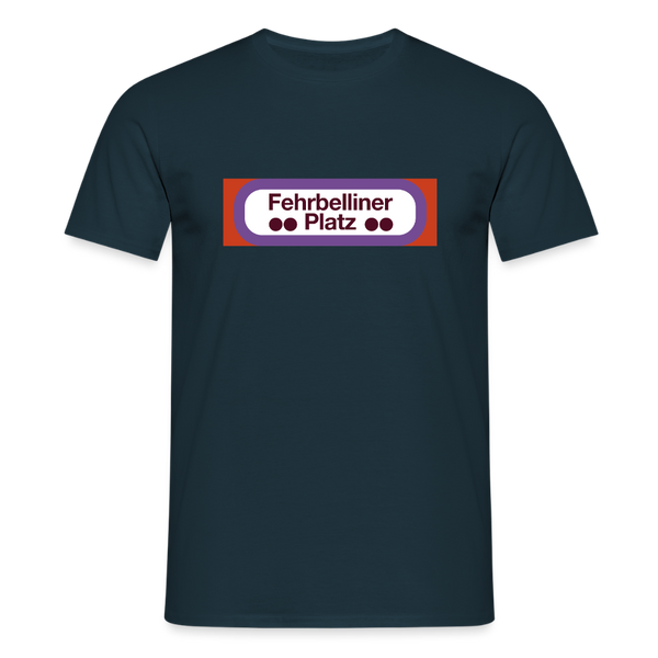 Fehrbelliner platz - Männer Premium T-Shirt - Navy
