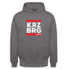 KRZBRG - Unisex Hoodie - Mittelgrau