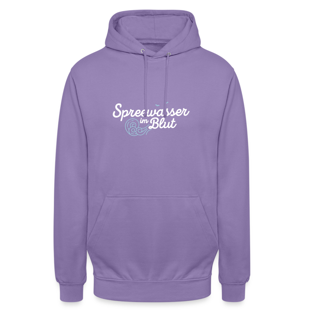 Spreewasser im Blut - Unisex Hoodie - Lavendel