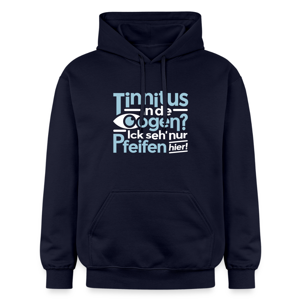 Tinnitus in de Oogen? Ick seh' nur Pfeifen hier! - Hoodie - Navy