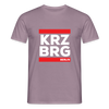 KRZBRG - Männer Premium T-Shirt - Lilagrau