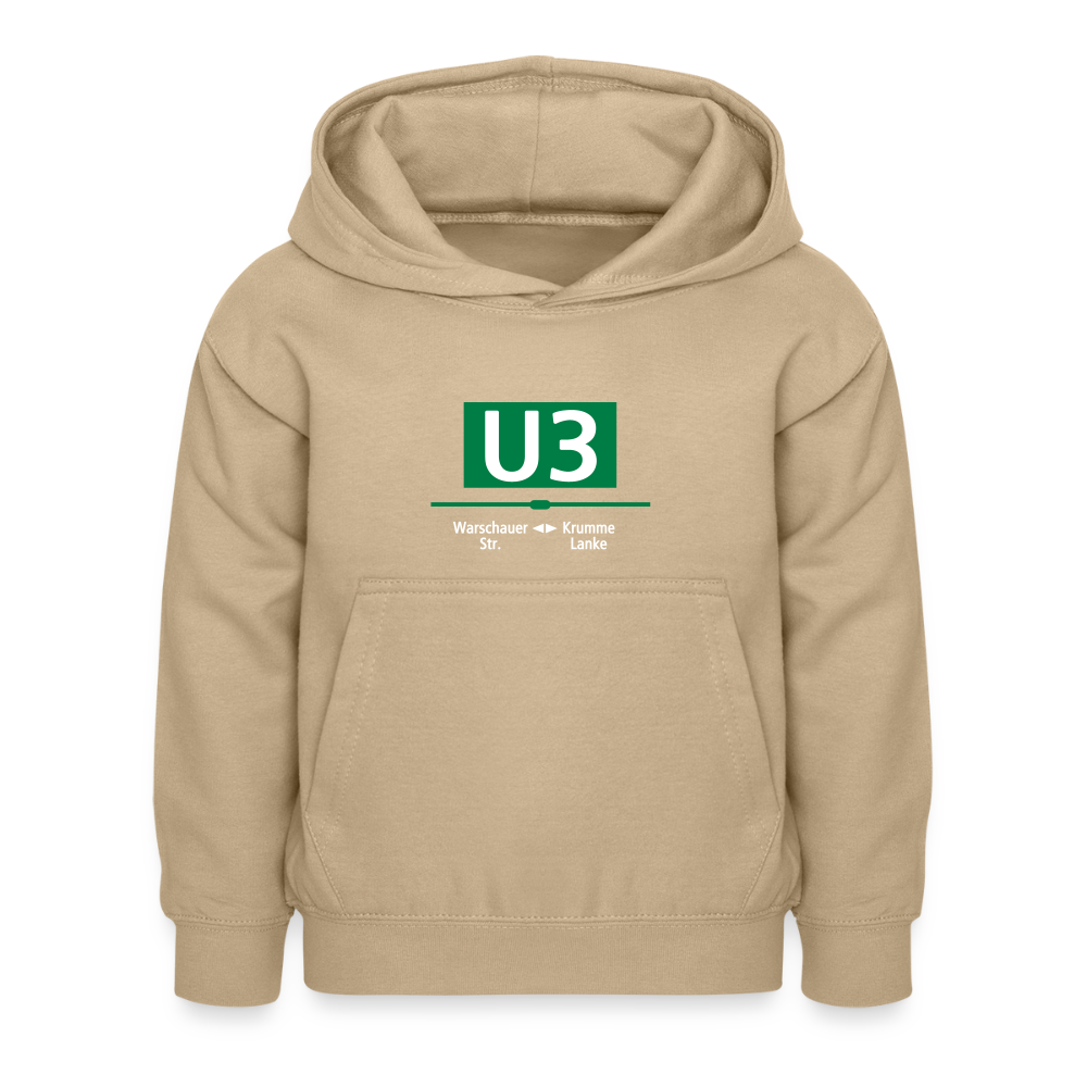 U3 - Kinder Premium Hoodie - Sand
