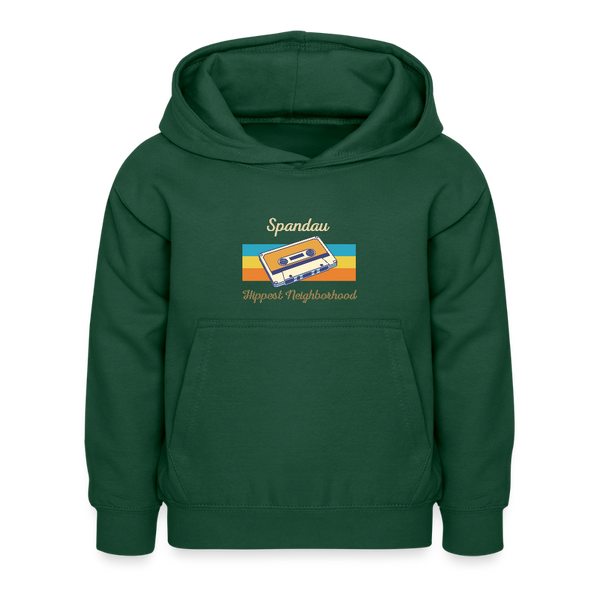Spandau Hippest Neighborhood - Kinder Hoodie - Flaschengrün