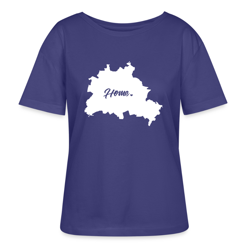 Heimat Berlin - Relaxed Rundhals Frauen Bio-T-Shirt - Dämmerung