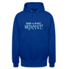 Bevor du fragst - Unisex Hoodie - Royalblau