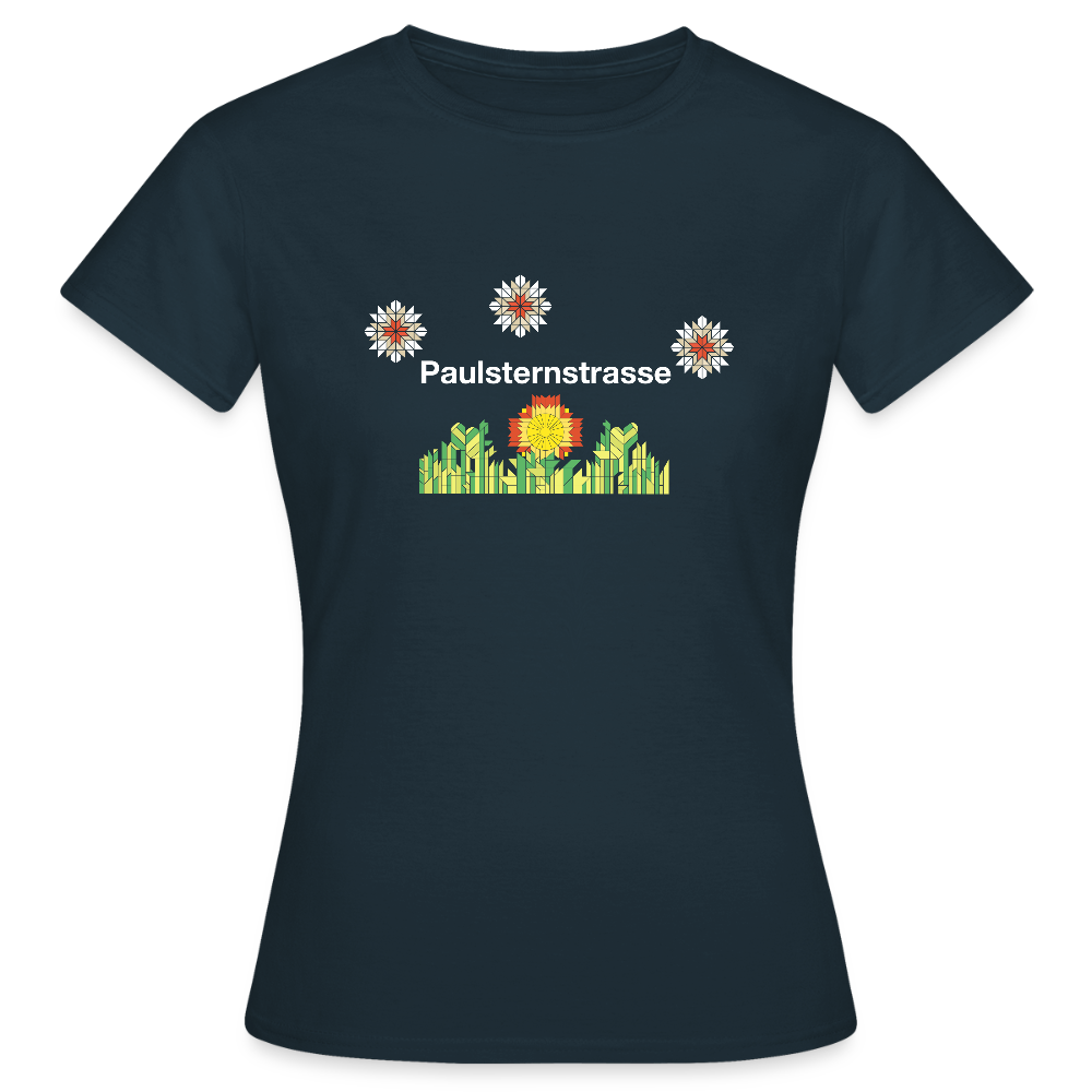 Paulsternstrasse - Frauen Premium T-Shirt - Navy